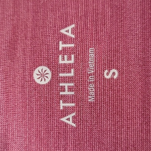 Athleta 7/8 Length Leggings Light Raspberry/ Mauve Size Small - Picture 8 of 10